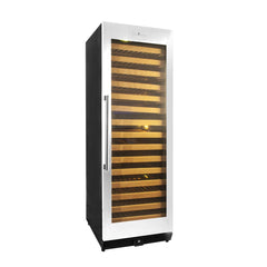 166 Bottle Large Wine Cooler Refrigerator Drinks Cabinet - KingsBottle KBU170WX - Premier Home Living