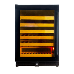 24" 46-Bottle Single-Zone Built-in/Freestanding Wine Cooler KingsBottle (KBU50WX)