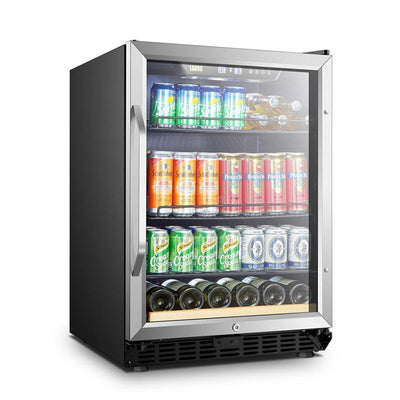 Lanbo Beverage Refrigerator, 110 Cans, 24'' Wide – LB148BC - Premier Home Living