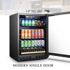 Lanbo Beverage Refrigerator, 110 Cans, 24'' Wide – LB148BC - Premier Home Living