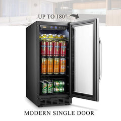 Lanbo Beverage Refrigerator, 70 Cans, 15'' Wide – LB80BC - Premier Home Living