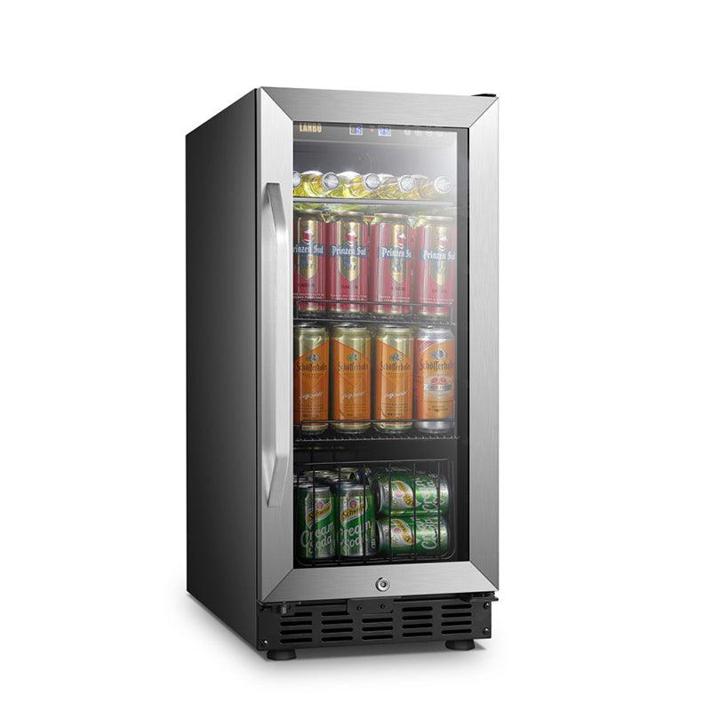 Lanbo Beverage Refrigerator, 70 Cans, 15'' Wide – LB80BC - Premier Home Living