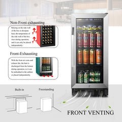 Lanbo Beverage Refrigerator, 70 Cans, 15'' Wide – LB80BC - Premier Home Living