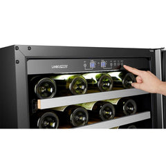 Lanbo Wine Cooler, 44 Bottles, 24'' Wide, Dual Zone – LP54D - Premier Home Living