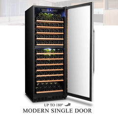 Lanbo Wine Cooler, 141 Bottles, 24'' Wide, Dual Zone – LW142D - Premier Home Living