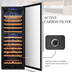 Lanbo Wine Cooler, 141 Bottles, 24'' Wide, Dual Zone – LW142D - Premier Home Living