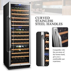 Lanbo Wine Cooler, 149 Bottles, 24'' Wide, Triple Zone – LW144T - Premier Home Living