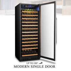 Lanbo Wine Cooler, 149 Bottles, 24'' Wide, Single Zone – LW155S - Premier Home Living