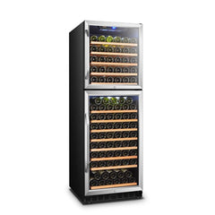 Lanbo Wine Cooler, 152 Bottles, 24'' Wide, Dual Zone – LW162DD - Premier Home Living