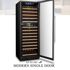 Lanbo Wine Cooler, 160 Bottles, 24'' Wide, Dual Zone – LW165D - Premier Home Living