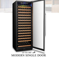 Lanbo Wine Cooler, 171 Bottles, 24'' Wide, Single Zone – LW177S - Premier Home Living