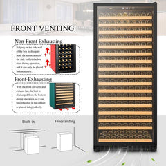 Lanbo Wine Cooler, 289 Bottles, 33'' Wide, Single Zone – LW321S - Premier Home Living