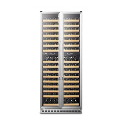 Lanbo Wine Cooler, 287 Bottles, 33'' Wide, Dual Zone – LW328DD - Premier Home Living