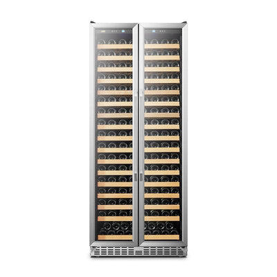 Lanbo Wine Cooler, 289 Bottles, 33'' Wide, Dual Zone – LW328SD - Premier Home Living