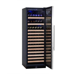 166 Bottle Large Wine Cooler Refrigerator Drinks Cabinet - KingsBottle KBU170WX - Premier Home Living